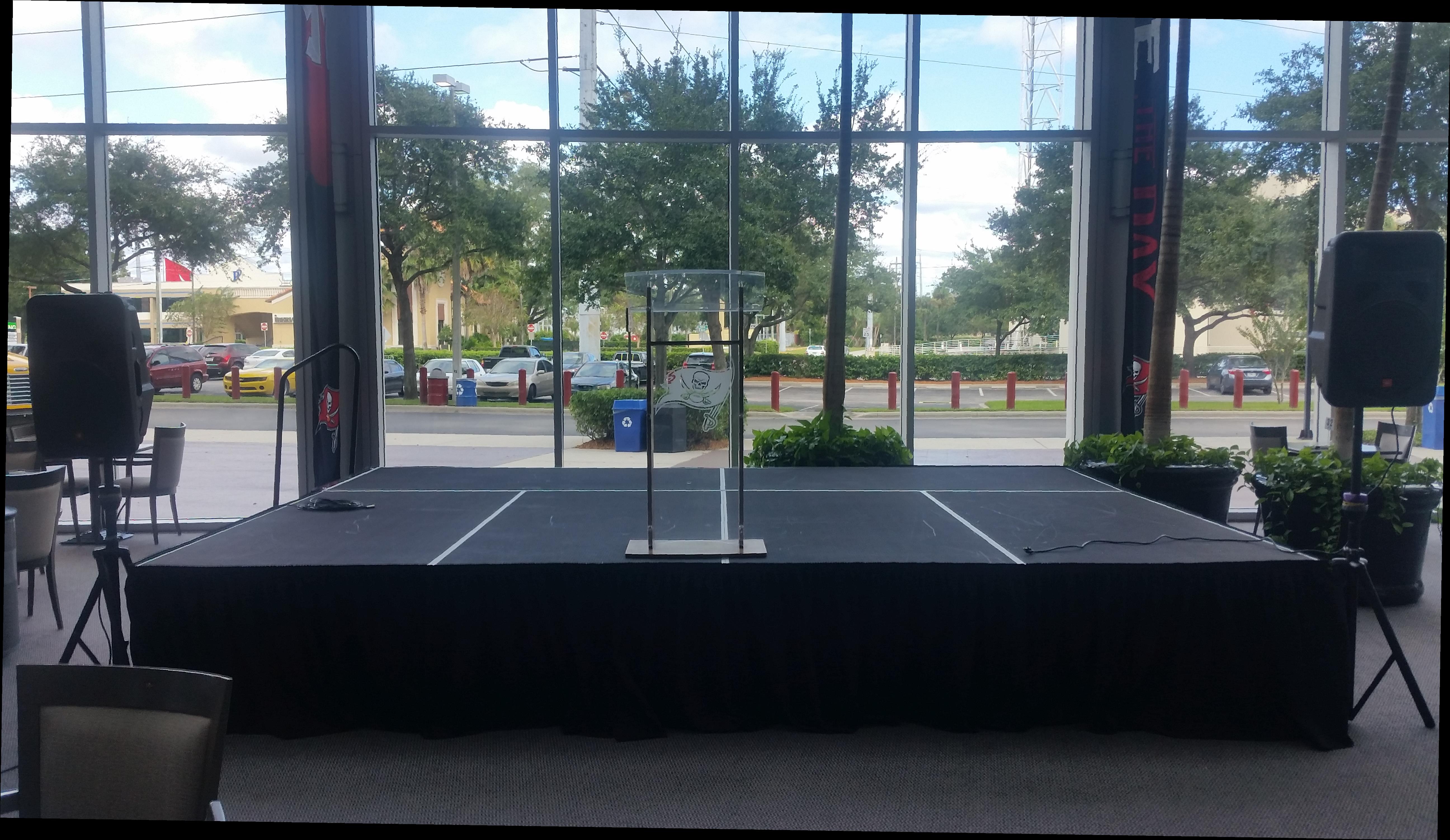 Rental store for Conference Stages - 20  Height in St. Petersburg FL