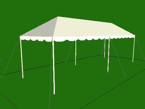Rental store for 10 x40  Frame Tents in St. Petersburg FL