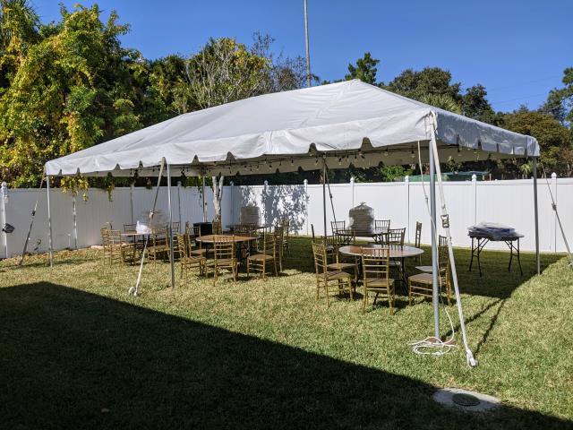 Rental store for 15 x45  Frame Tents in St. Petersburg FL