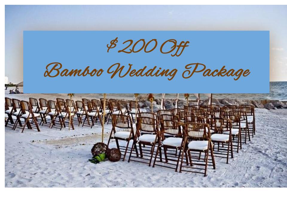 Rental store for Bamboo Ceremony Package Discount in St. Petersburg FL